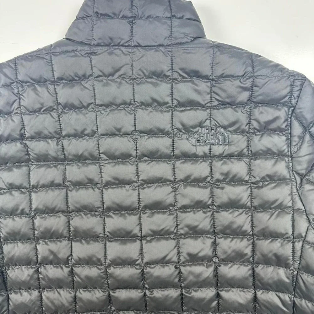 The North Face black puffer jacket